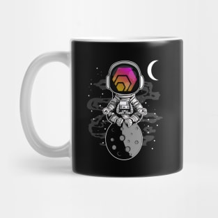 Astronaut HEX Coin To The Moon Crypto Token Cryptocurrency Wallet Birthday Gift For Men Women Kids Mug